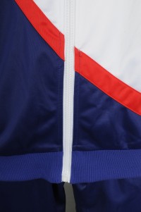 WTV168 Design Winter Sports Suit Gold Velvet Sportswear Macao Baiban Chamber of Commerce Sportswear Manufacturer detail view-10